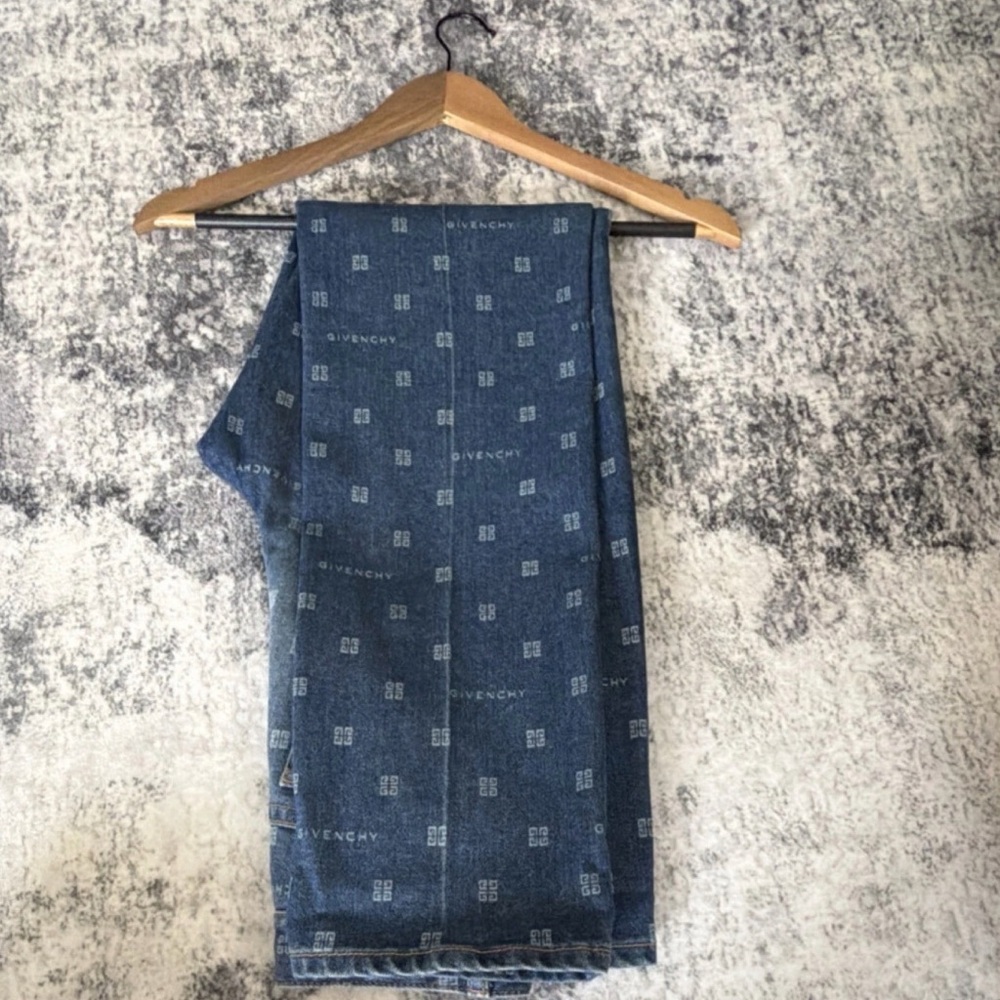 Givenchy Blue Monogram Jeans